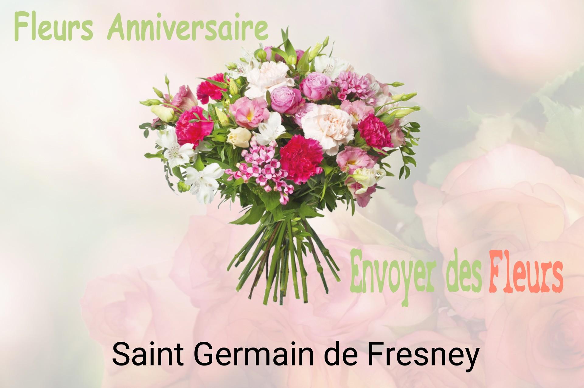 Bouquet de fleurs d’anniversaire livré à Saint-Germain-de-Fresney